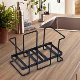 Kitchen Storage Home Cup Organization Space-saving Rack With Anti-slip Base Partitioned Tea Organizer Disposable For