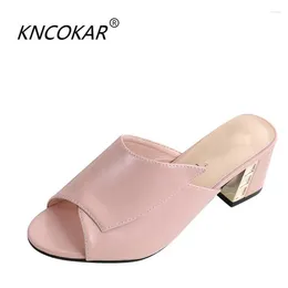 Soft 357 For Slippers Leather Women To Wear A Pair Of Sandals With Flip-Flops In Stylish Women's 'S 56457 's