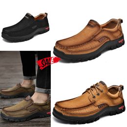 NEW Resistant Mens shoes loafers casual leather shoes hiking shoes a variety of options designer sneakers trainers GAI 38-51