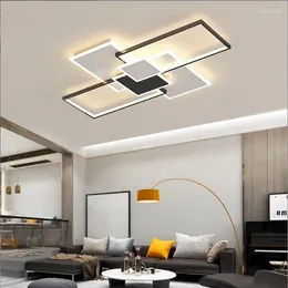 Ceiling Lights Modern Living Room Lamp Fashion Household Intelligent LED Bedroom Study Chandelier Dining Interior Decoration Lamps