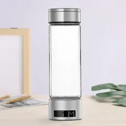 Wine Glasses Antioxidant Water Cup Skin Health Portable Hydrogen Generator Bottle With Spe Pem For On-the-go