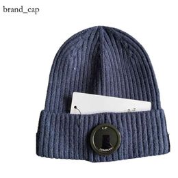 CP Cap Men's Designer Ribbed Knit Lens Hats Women's Extra Fine Merino Wool Goggle Beanie CP Companys Official Website Version Cp Compagny Ball Caps 7719