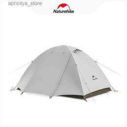 Tents and Shelters Naturehike 2023 New 2-3 Person Ultra Light Hiking Tent Outdoor Lightweight Camping Rainproof And Sunscreen Tent24327