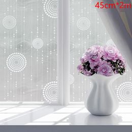 Window Stickers Simple Kitchen Frosted Cling Office Waterproof Glass Sticker Decorative Privacy Home Film Removable Self Adhesive