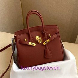 Factory Outlet Wholesale Hremms Birkks Tote bags for sale Small Crowdsourcing Popular This Year High Grade Feeling Bag Female 2024 With Real Logo