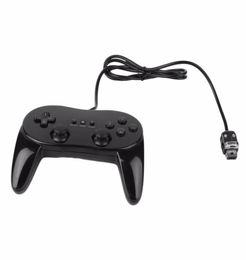 Dual Analog Wired Game Controller Pro For Nintendo Wii Remote Double Shock Controller Gamepad2410036