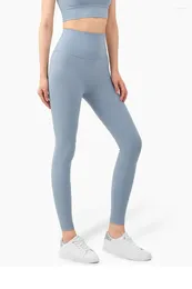 Women's Pants Cloud Like Seamless With Pockets High Waist Elasticity Tight And A Sense Of Nudity When Worn Externally