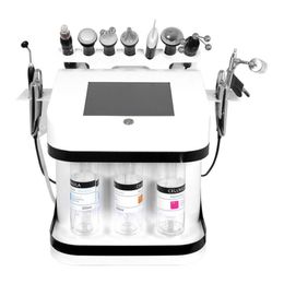 10 in 1 microdermabrasion h2o2 facial machine EMS Bubble oxygen jet equipment