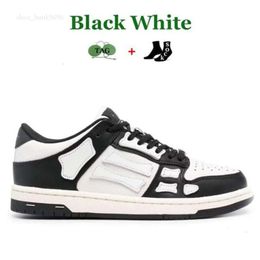 Shoes Designer Casual Shoes Skelet Bones Runner Top Low Skel Skeleton Skeletons Black White Hi Leather Luxury Sneakers Lace Shoes Sport Trainer 78 on ons