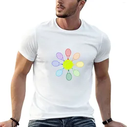 Men's Tank Tops Tennis Flower T-Shirt Shirts Graphic Tees Summer Top Korean Fashion Vintage T Shirt Mens Tall