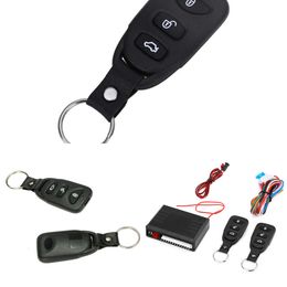 Update 12V Car Remote Vehicle Safety Central Door Lock Keyless System Remote Control Car Alarm Systems Central Locking With Auto Remote Central Kit