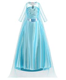 Girls Cosplay Princess Dress Diamond Costume Stage Performance Kids Clothes Snow Christmas Party Show Dress 310T 079767248