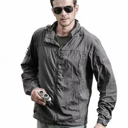 jacket Casual Thin Quick Windbreaker Military Sunscreen Men Dry Raincoat 2021 Skin Army Waterproof Summer Tactical Hooded g2Th#