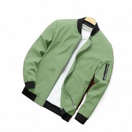 autumn Men Casual Windbreaker Fi Bomber Jacket Military Coat Male Army Baseball Jackets Cam Outerwear Man Clothes 4XL D3vJ#