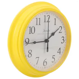 Wall Clocks 9 Inch Clock Plastic For Decor Modern Ornament Living Room Operated Vintage