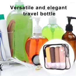 Storage Bottles Travel Size Shampoo Dispenser Empty Bottle Leak-proof Silicone Set For Toiletries Condiments 90ml Squeeze Tube