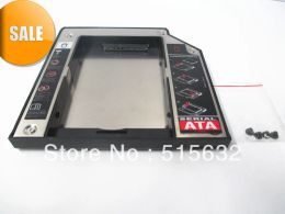 Enclosure Ultrabay Slim SATA 2nd Hdd Hard Drive Caddy for Module Lenovo ThinkPad T400 T500 New 9.5mm