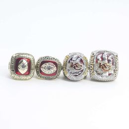 2023 Kansas Chief Super Bowl Champion Ring Set 4 pezzi 1966 1969 2019 2023