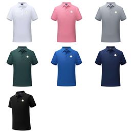 2024 the Latest Solid Colour Polo Shirt, Loose and Slim Mocleeeer custom mens polo shirts,