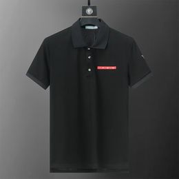 Mens Designer Polo Shirt Fashion2024Quality Men Polos Shirts Print Casual Short Sleeve T-Shirts Turn-Down Collar Tops Clothing