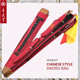 Bags Yiwutang tai chi bags Large Capacity Multifunction Sword Bags 1.1m Length double layer Taichi sword bags Martial Arts Products