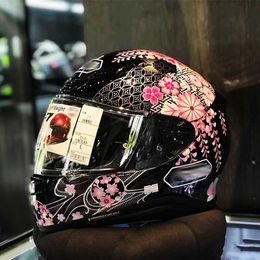 AA Designer Helmet Helmets Moto Shoie Z7 Motorcycle Helmet Attracting Wealth Cat Helmet Personalised Detachable Racing Car High Beauty Unisex Trend N1C2