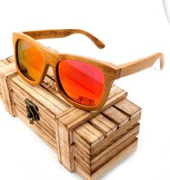 Sunglasses Women 2022 Polarised Glasses Female Bamboo Frame Vintage Wood Box Women39s Drop ShipSunglassesSunglassesSunglasses5428642