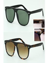 new 2021 top quality oversized 60mm sunglasses men women brand designer uv400 sun glasses vintage gradient Grey glass lens fashion8590086