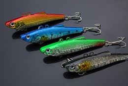 Lot 20 Fishing Lures Vib BaitsTackle Hook 7g25inch012349223677