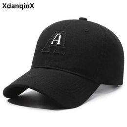 Ball Caps New Spring Summer Embroidery Baseball Caps For Men Original Personality Cotton Hip Hop Hat Snapback Cap Slimming Womens Hats 24327