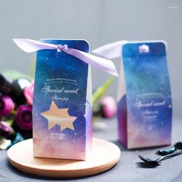 Party Favor Star Theme Personality Wedding Supplies Box Like Candy Bomboniera Gift Paper Bag 50pcs