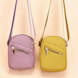 Shoulder Bags Women Crossbody Lightweight Mini Oxford Cloth Cross-body Mobile Phone Bag Female Diagonal