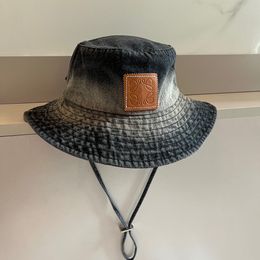 Солнцезащитные кепки ведро шляпа повседневная унисекс дизайнер дизайнер обратимы