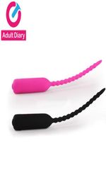 Adult Diary Beads Urethral Vibrator Sex Toys For Men Urethra Stimulating VaginaAnal Vibrators For Women Masturbator Erotic Toys Y5119612