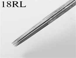 Pro 50pcslot 18RL Premade Sterilised Tattoo Needles Round Liners Disposable Tattoo Gun Kits Supply6048083