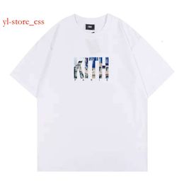 Kith Tom and Jerry T-shirt Designer Men Tops Women Casual T-shirt High Quality Men STREET Tee Vintage Fashion Clothes Tees Men's Comfortable Sports T-shirt 6394