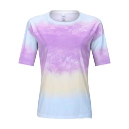 Wholesale New Design 100% Cotton Uv Color Changing t Shirts Fashion Streetwear Short Sleeves for Woman