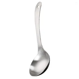 Spoons Spoon Kitchen Stainless Steel Dedicated Soup Serving 304 Long Handle For Dinner