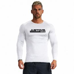 slim Fit Fitn Tops New Fi Print T-shirt Sports Training Pullover l6uR#