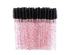 150 Pcs Disposable Fake Eyelash Brush Mascara Wands Applicator Grafting False Lashes Curling Comb Beauty Natural Makeup Tool8248341