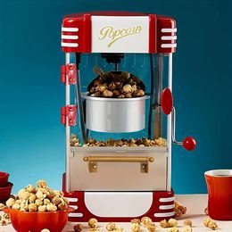 High-quality Automatic Popcorn Hine Home Commercial Use Perfect for Parties Children - Easy to Operate and Makes Delicious Ball-shaped Corn Flowers