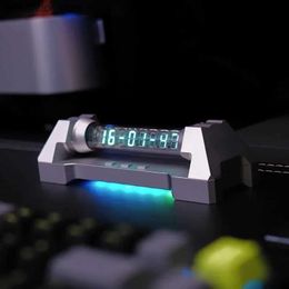 Desk Table Clocks IV18 Glow Tube Digital RGB Desktop Clock Wifi Nixie Tube Clock Original Desktop Clock Smart Desktop Clock Decoration24327