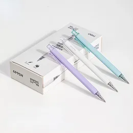 10pcs/box NS649 Gel Pen 0.5mm Press Writing Signature Cute Stationary School Supplies