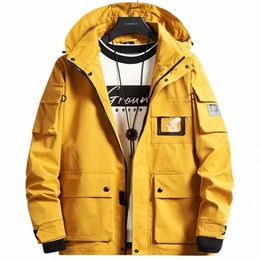 spring Autumn Men Windbreaker Jackets Hooded Coats Man Waterproof Outwear SoftShell Jacket Clothing Plus Size 6XL 7XL 8XL q28r#