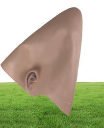 Coneheads Alien Latex Cap Mask Cosplay Egg Head Conical Masks Helmet Halloween Carnival Party Props Q08063422454