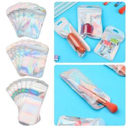 Gift Wrap 50pcs/bag Thicken Resealable Jewelry Display Self Sealing Bag OPP Bags Pouches Packaging