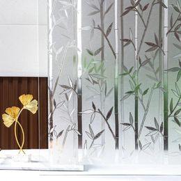 Window Stickers Anti-peeping Bathroom Glass Anti-UV Privacy Film Frosted Sticker Static Decorative Films