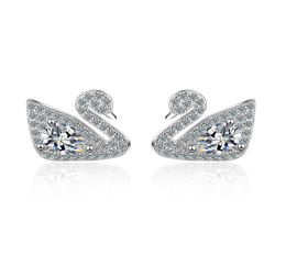 Little lovely Earrings zircon diamond studs girls fashion fashion Party jewelry birthday gift9828609
