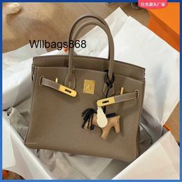 Totes Women Handbag BK L Suitable for 2024 New Bag Womens Genuine Leather Womens Bag Handbag Headband Cowhide Large Bag