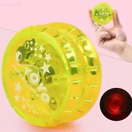 Magic Flashing Yoyo Responsive Highspeed Aluminum Alloy Ball with Spinning String for Boys Girls Children Kids Classic Toy 240311